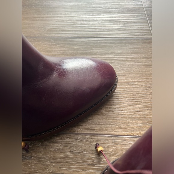 Tory Burch Basket Weave Ankle Boots - Picture 6 of 6